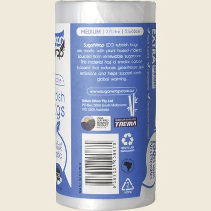 Eco Rubbish Bags Made from Sugarcane