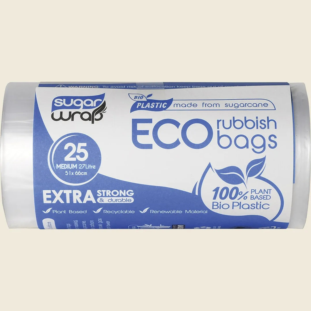 Eco Rubbish Bags Made from Sugarcane