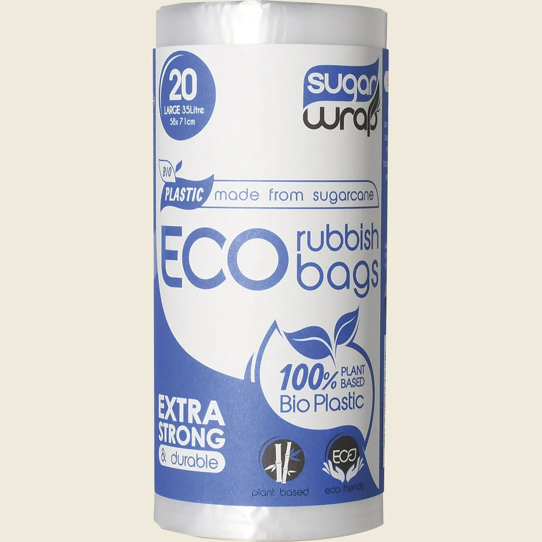 Eco Rubbish Bags Made from Sugarcane