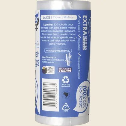 Eco Rubbish Bags Made from Sugarcane
