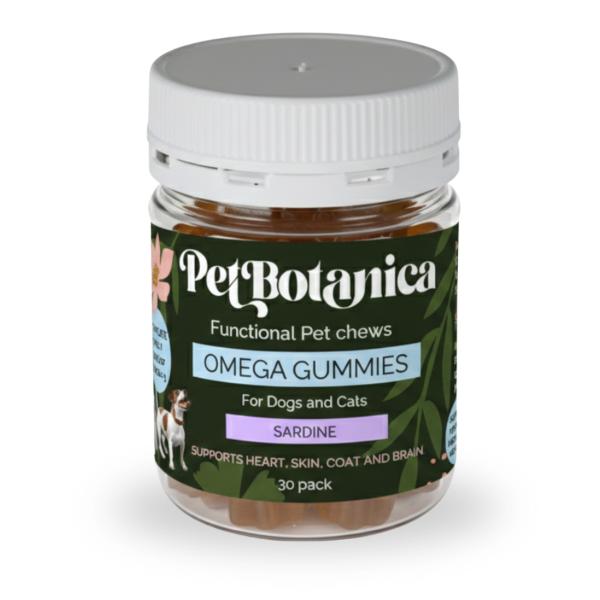 Pet Botanica Omega Gummies for Dogs & Cats Sardine 30pc