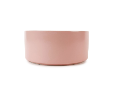 Zen Ceramic Double Stand & Bowls 850ml Pink