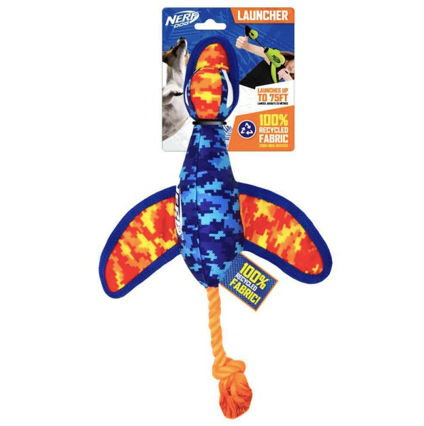 Nerf Dog Crinkle Wing Launching Duck 40cm