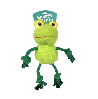 Snuggle Friends Fernando Frog w/Rope