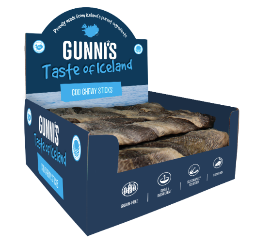 Cod Chewy Stick 8"