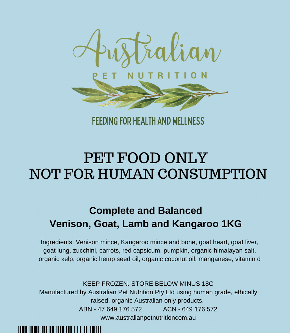 Australian Pet Nutrition Complete & Balanced Dog Food