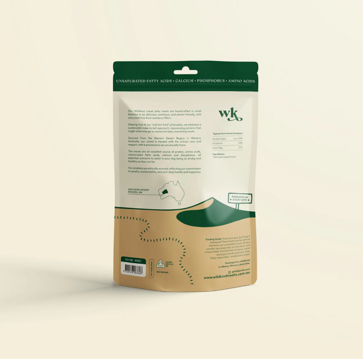 Wildkind Western Desert Camel Jerky 100g