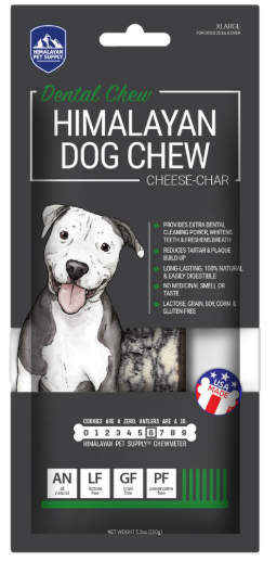 Himalyan Yak Chew Cheese with Activated Charcoal