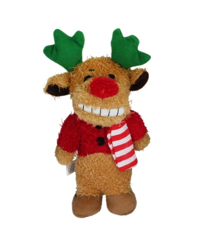 Multipet Christmas Loofa Reindeer 15cm