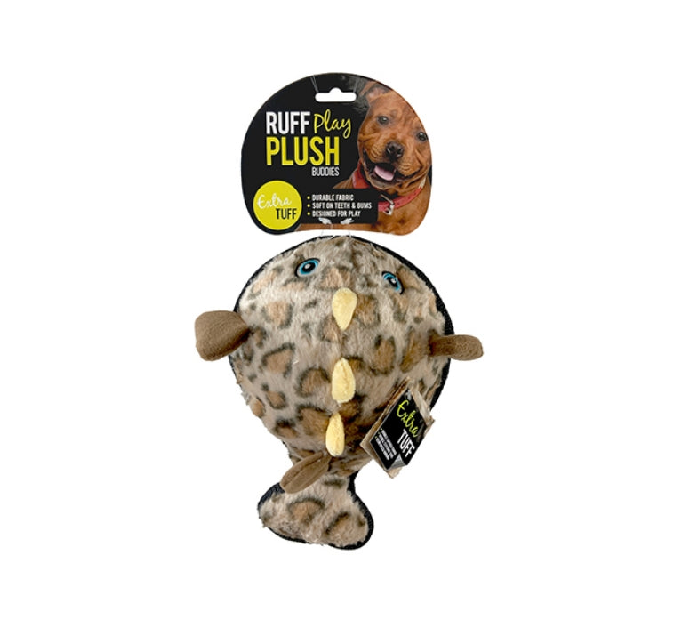 Ruff Play Plush Tuff Blowfish