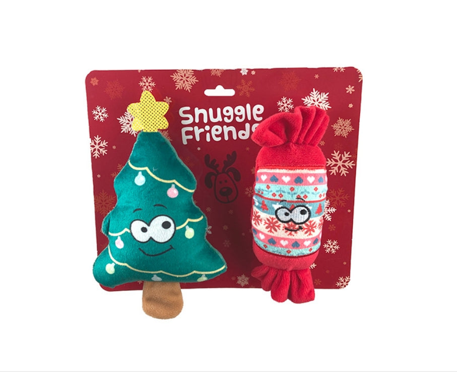 Plush Xmas Candy & Tree Set