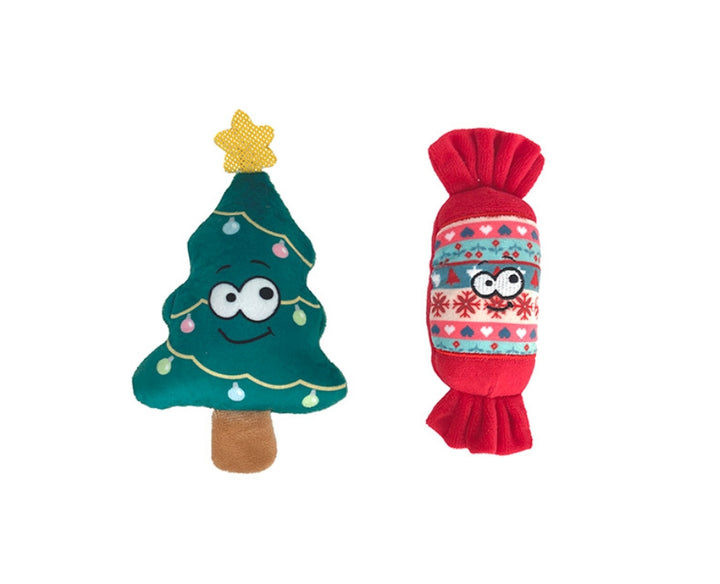 Plush Xmas Candy & Tree Set