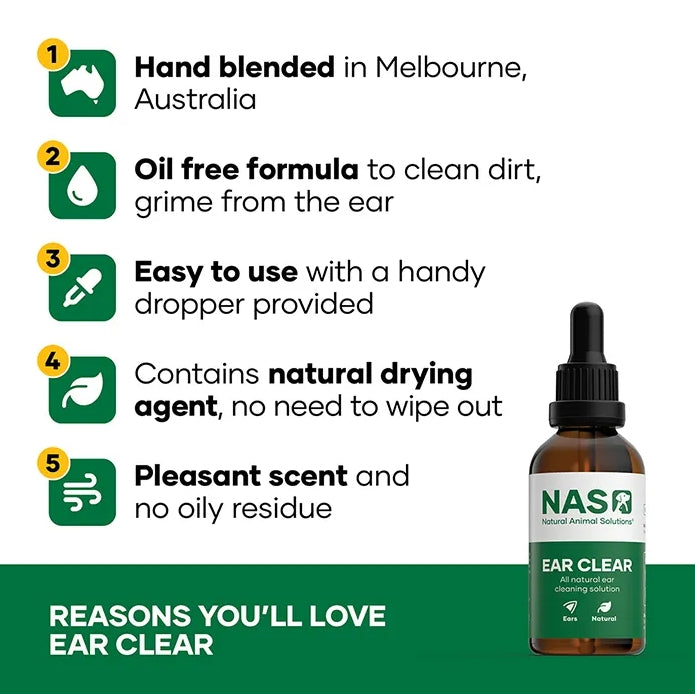 Natural Animal Solutions Ear Clear 50ml