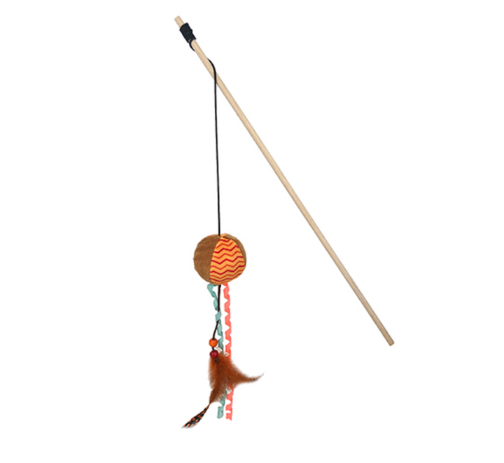 Cat Toy Teaser Wand