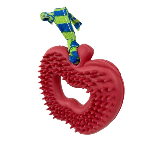 Ruff Play Dog Toy Rubber Dental Apple