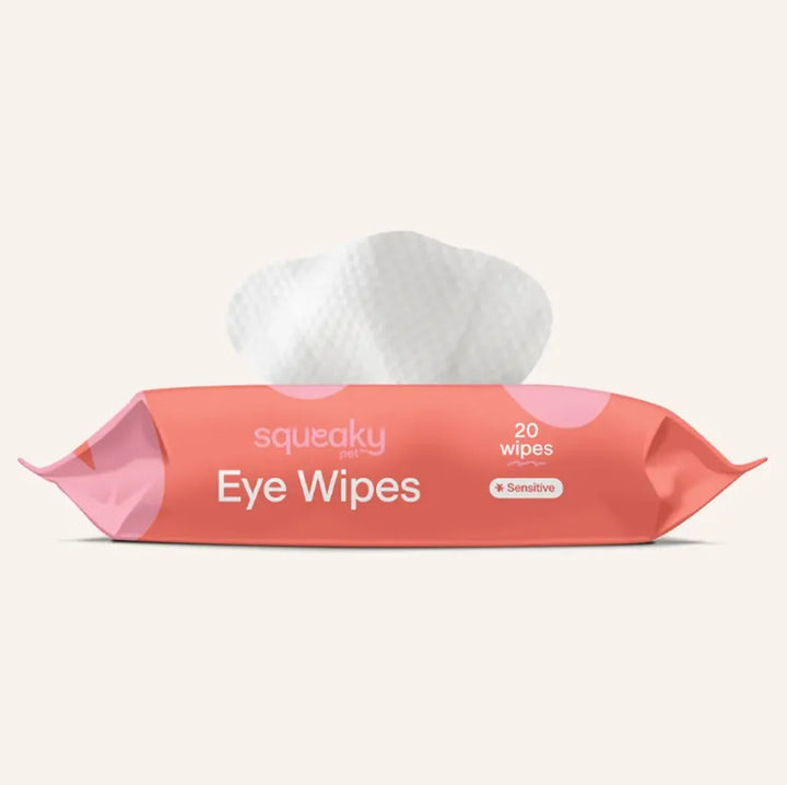 Squeaky Pet Probiotic Eye Wipes 20pk