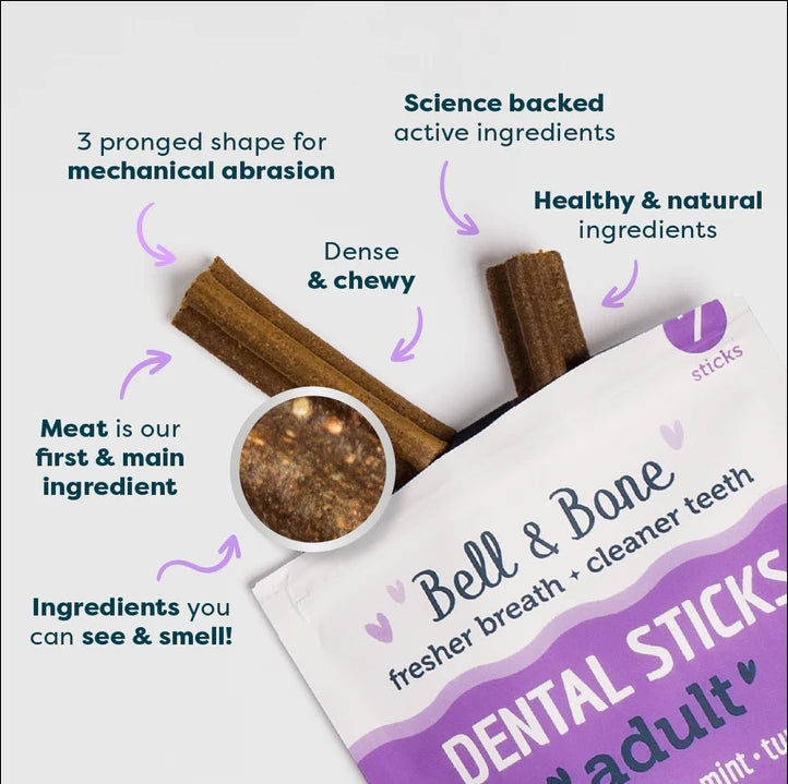 Bell & Bone Dental Sticks Adult