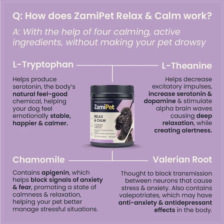 ZamiPet Relax & Calm Dog Chews