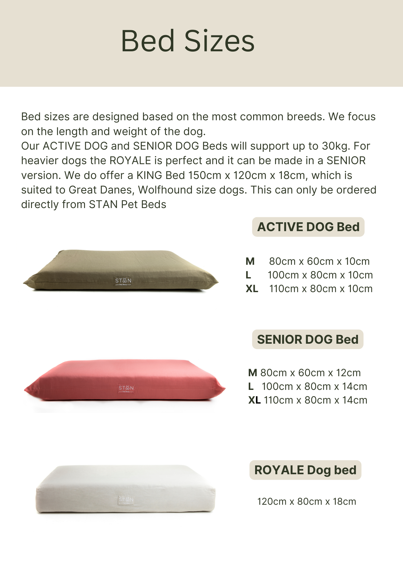 Stan Active Dog Bed