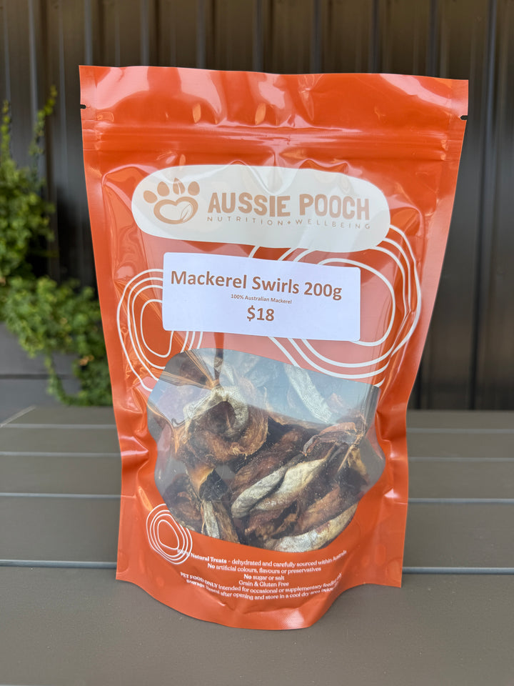 Mackerel Swirls 200g