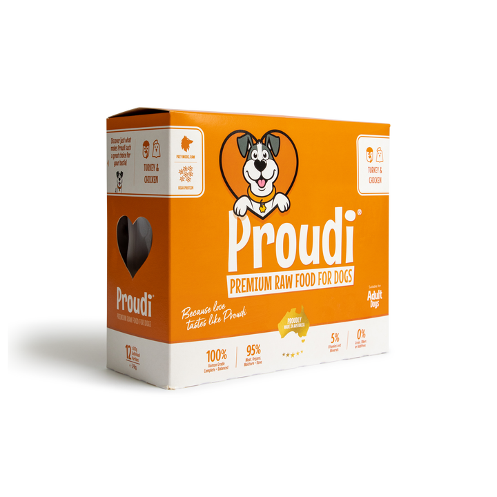 Proudi Dog Range 2.4kg (12x200g)