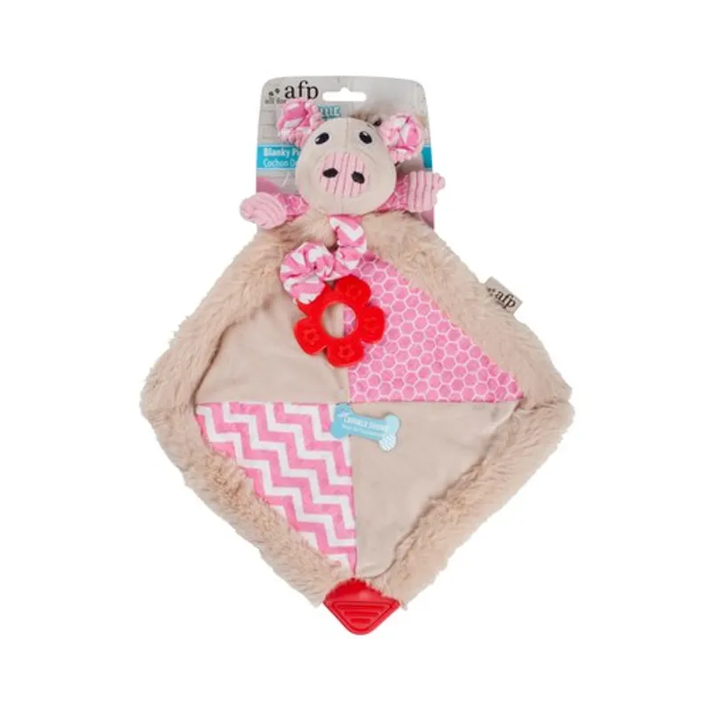 Little Buddy Blanky Piggy Dog Toy