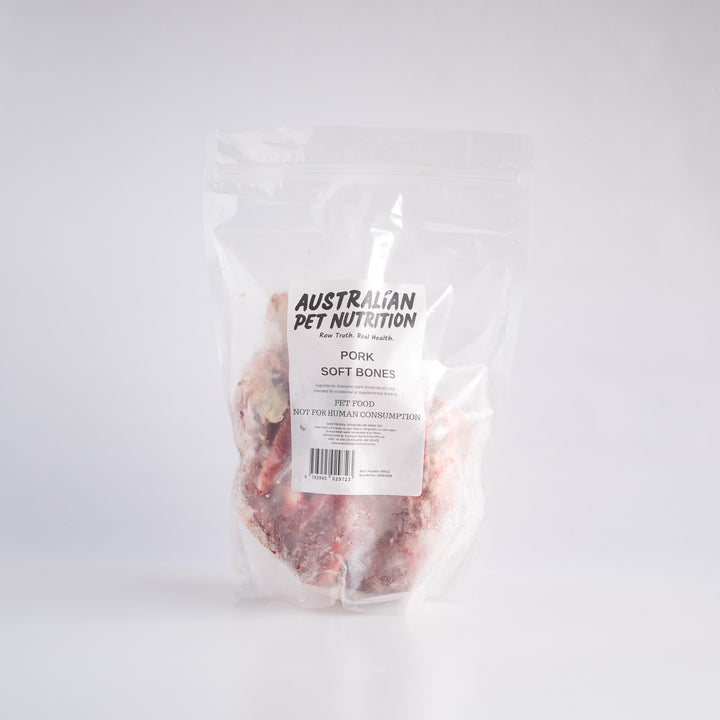Mixed Pork Bones Soft 1kg