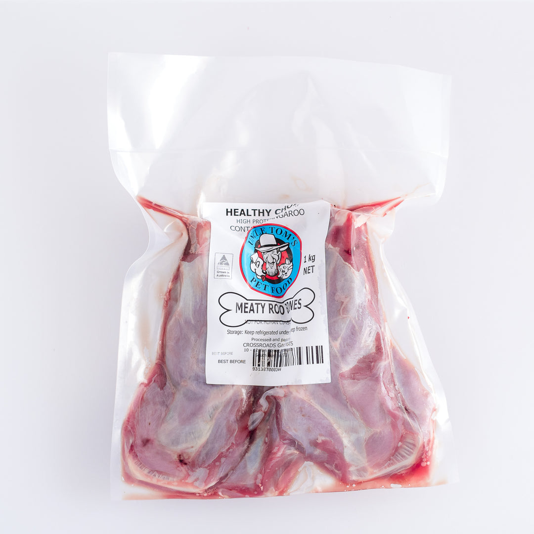 Meaty Roo Shoulder Bones 1kg