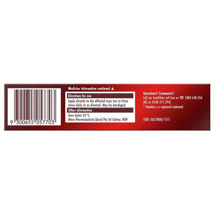 Betadine Antiseptic Cream 20g