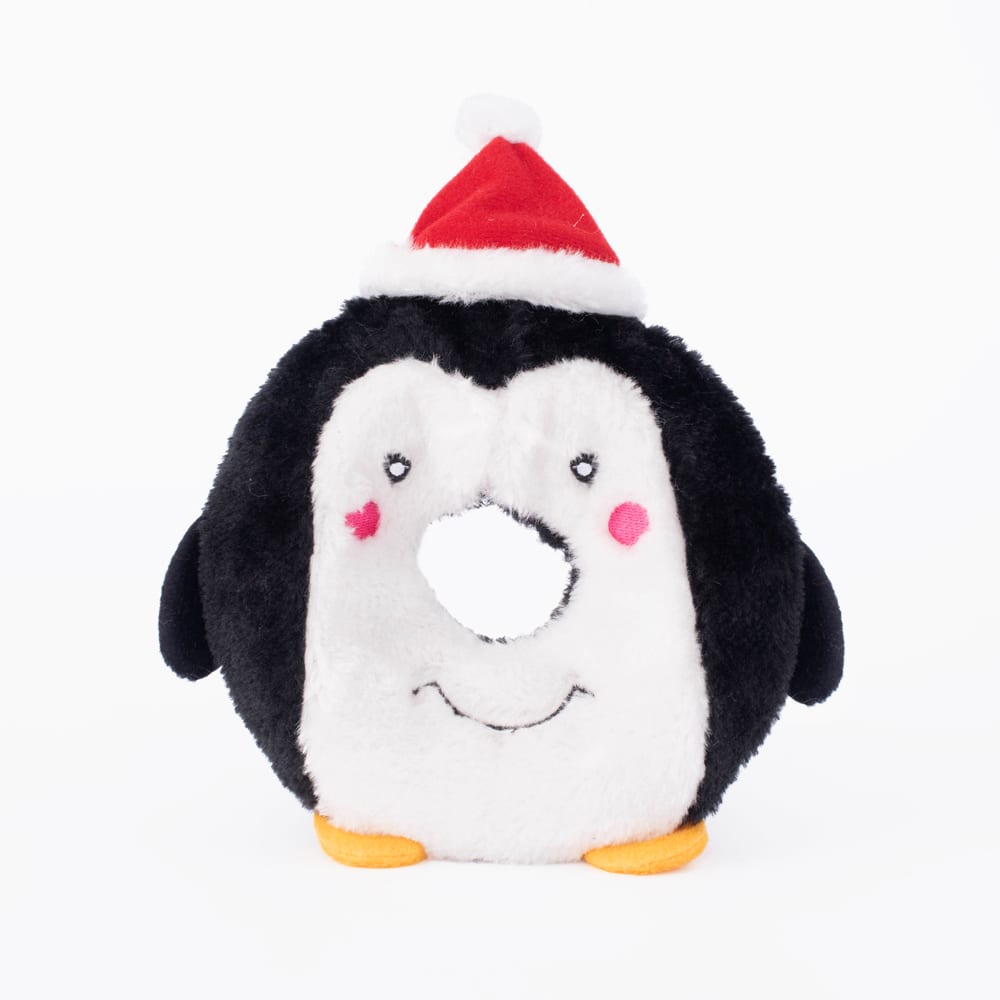 ZippyPaws Holiday Donutz Buddies Penguin 20x20x5cm