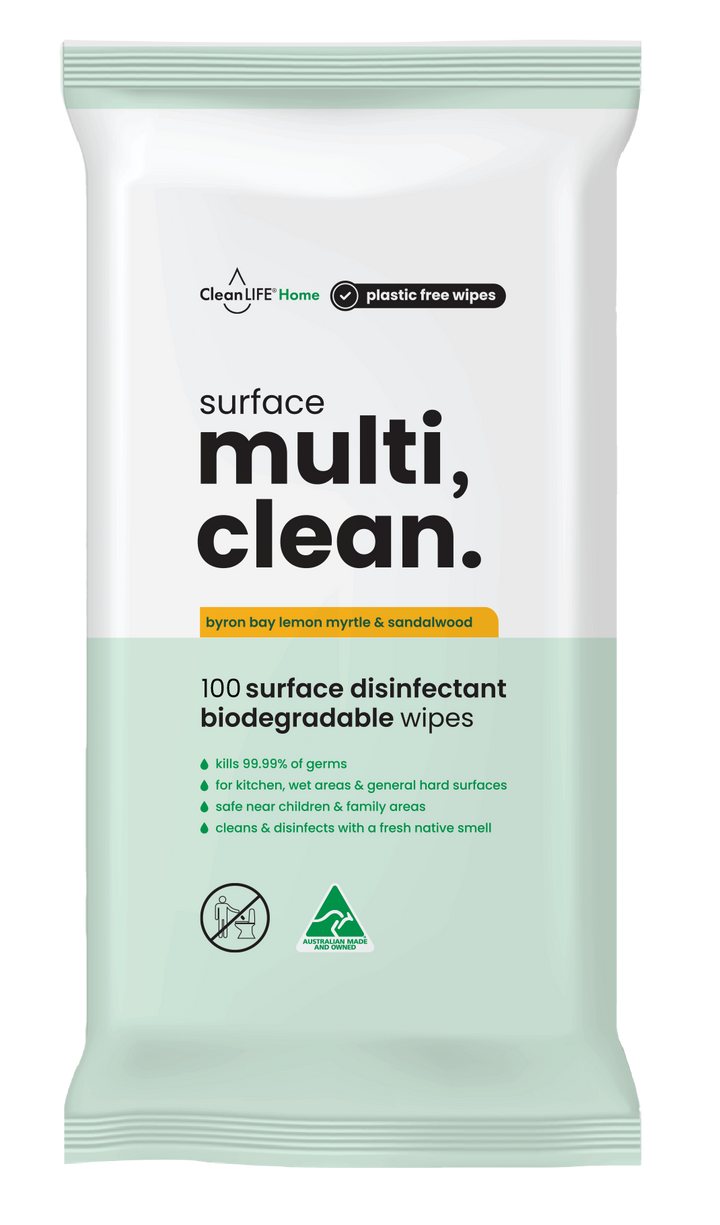 Cleanlife Surface Multi Clean Wipes 100pk