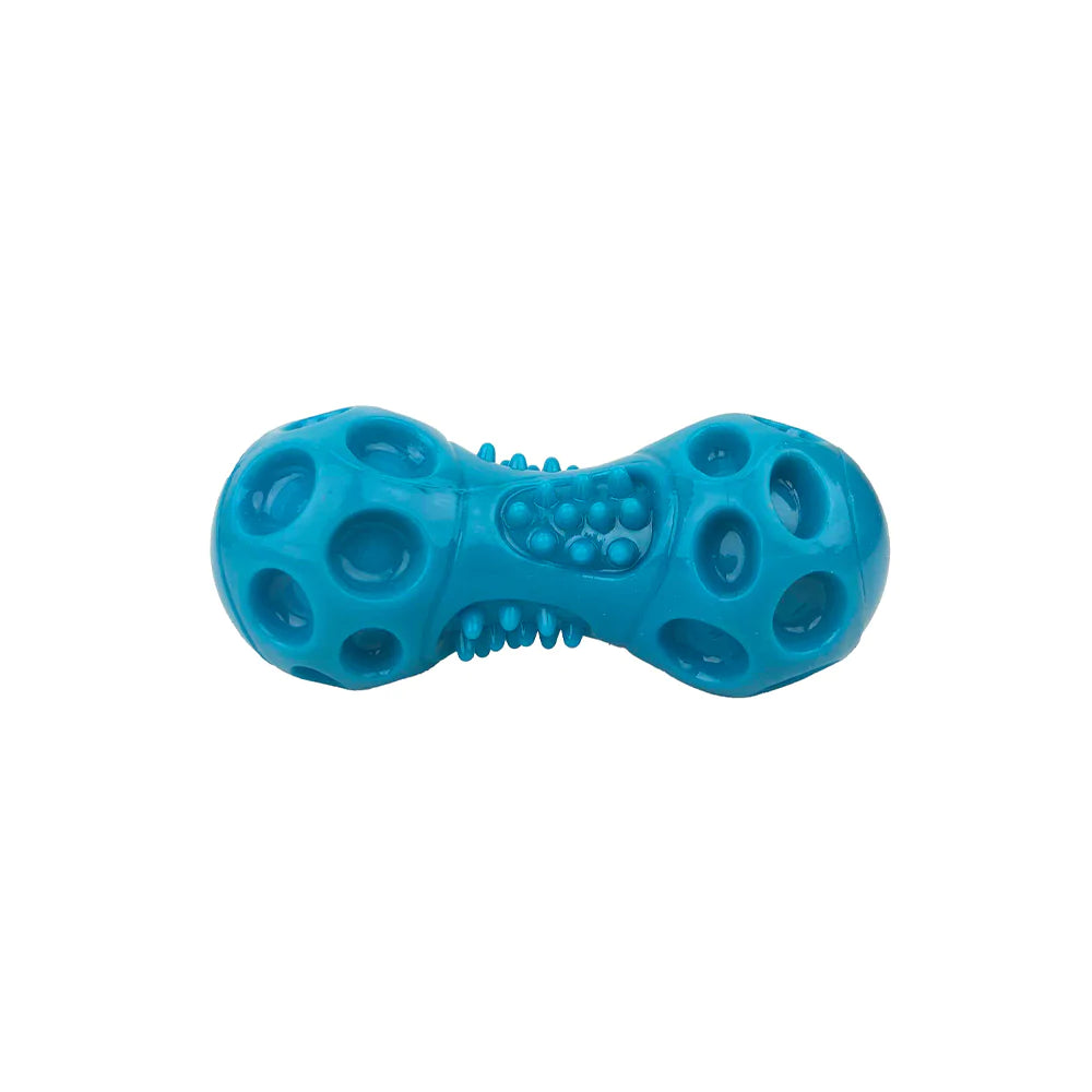 Ruff Play Durable Dumbell Blue 12cm