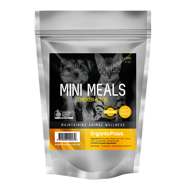 Mini Meals Chicken & Roo 500g
