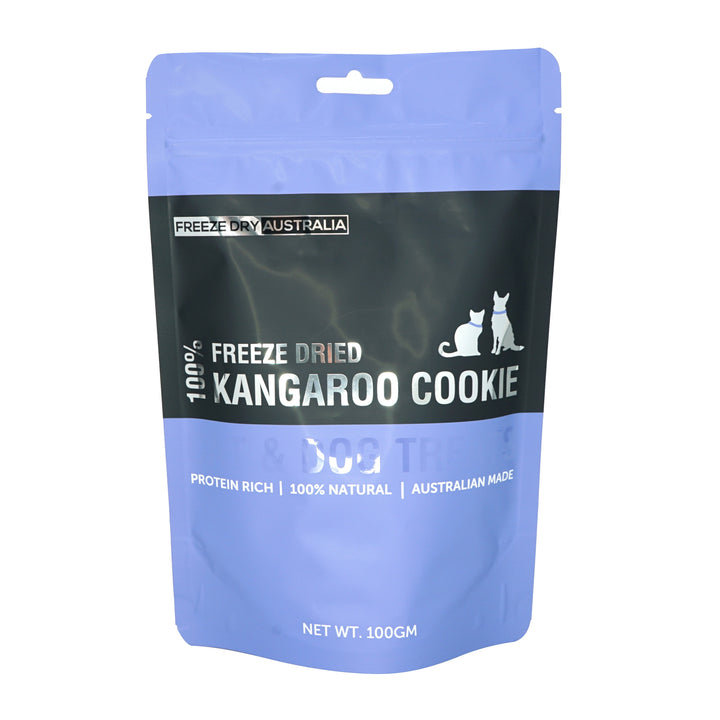 Freeze Dried Kangaroo Cookies 100g