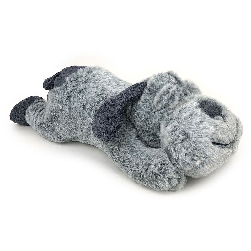 Snuggle Friends Plush Dog Large Grey