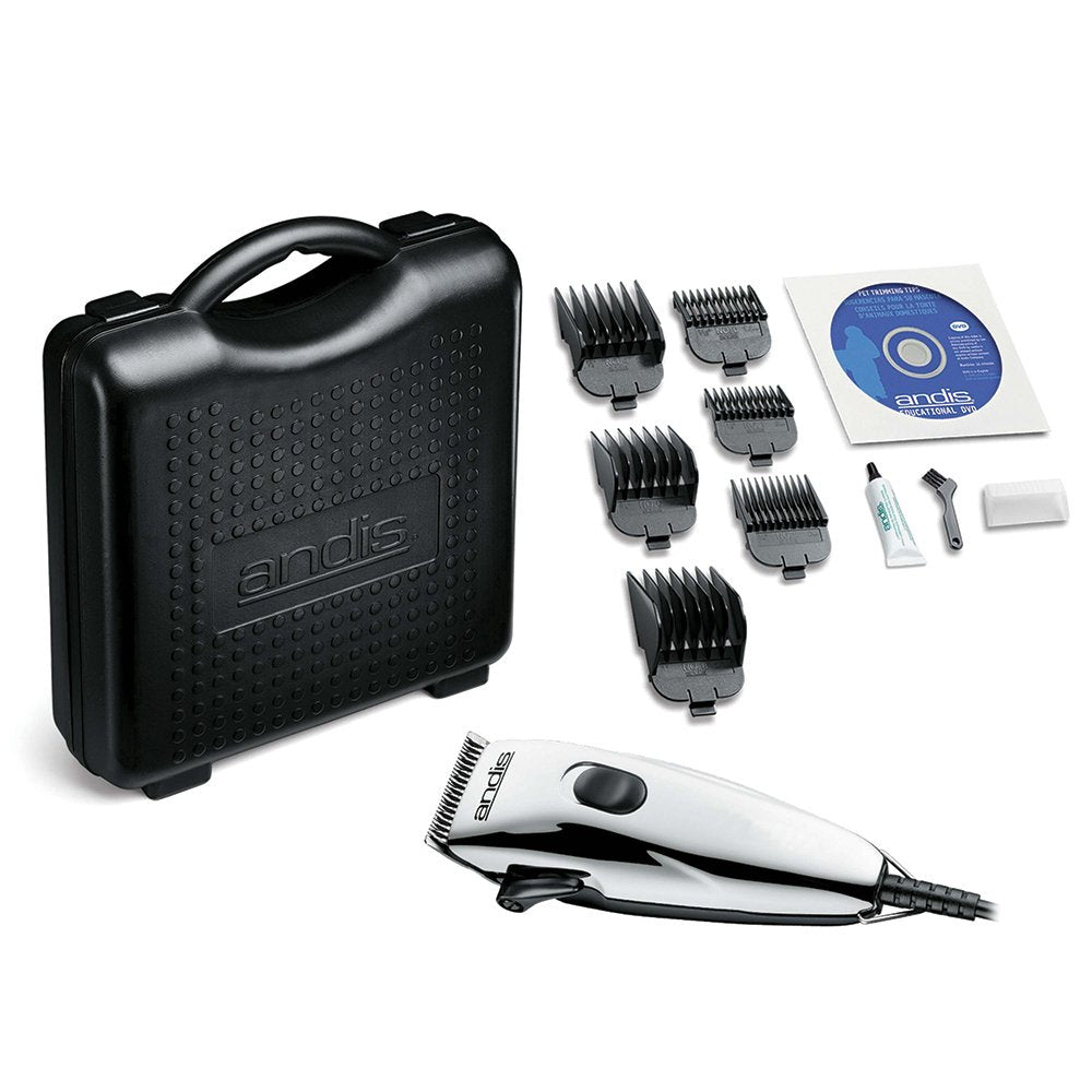 Andis Clipper Easy-Clip Light Duty 12 piece Kit Chrome