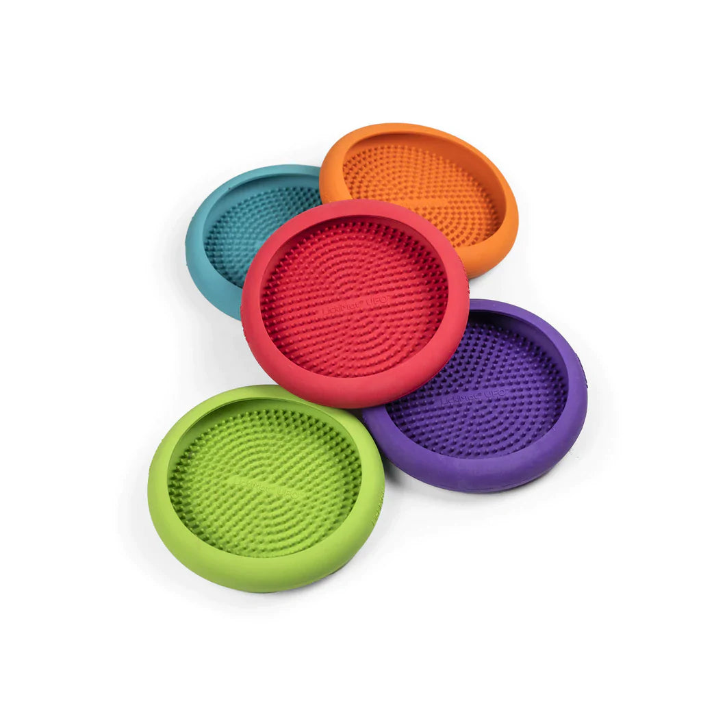 Lickimat UFO Slow Food Anti-Anxiety Licking Dog Bowl