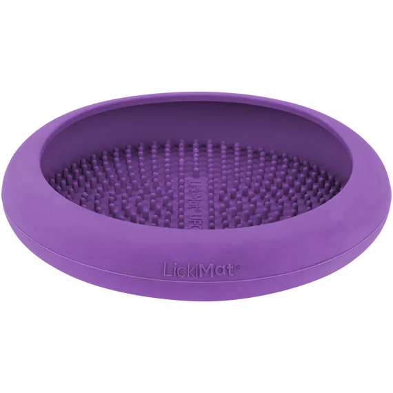 Lickimat UFO Slow Food Anti-Anxiety Licking Dog Bowl