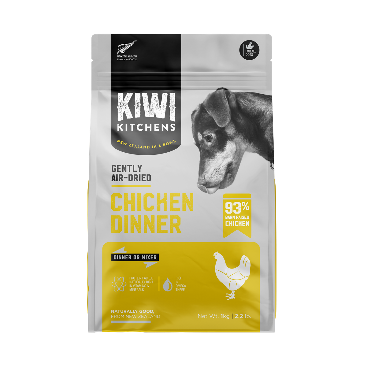 Kiwi Kitchens Air-Dried Dog Dinner