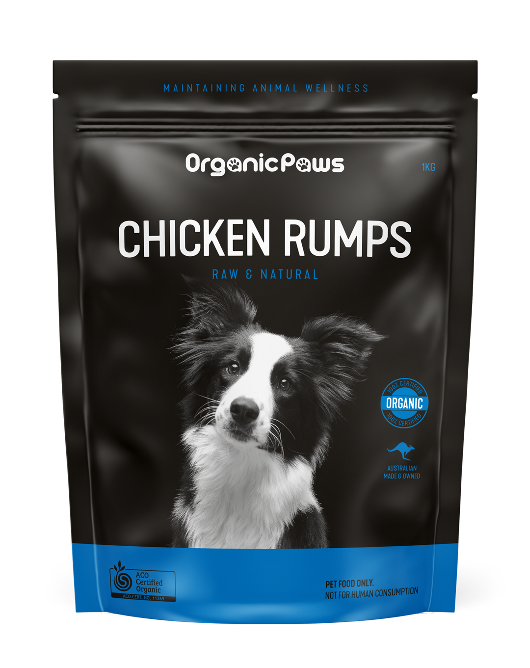 Certified Organic Chicken Rumps 1kg