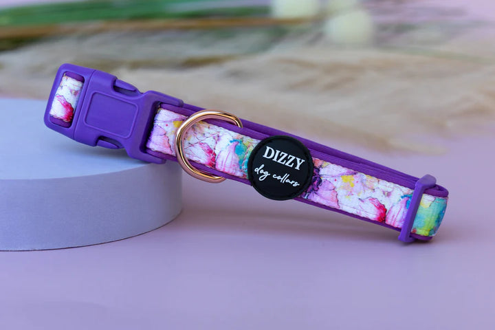 The Willow: Watercolour Neoprene Dog Collar *