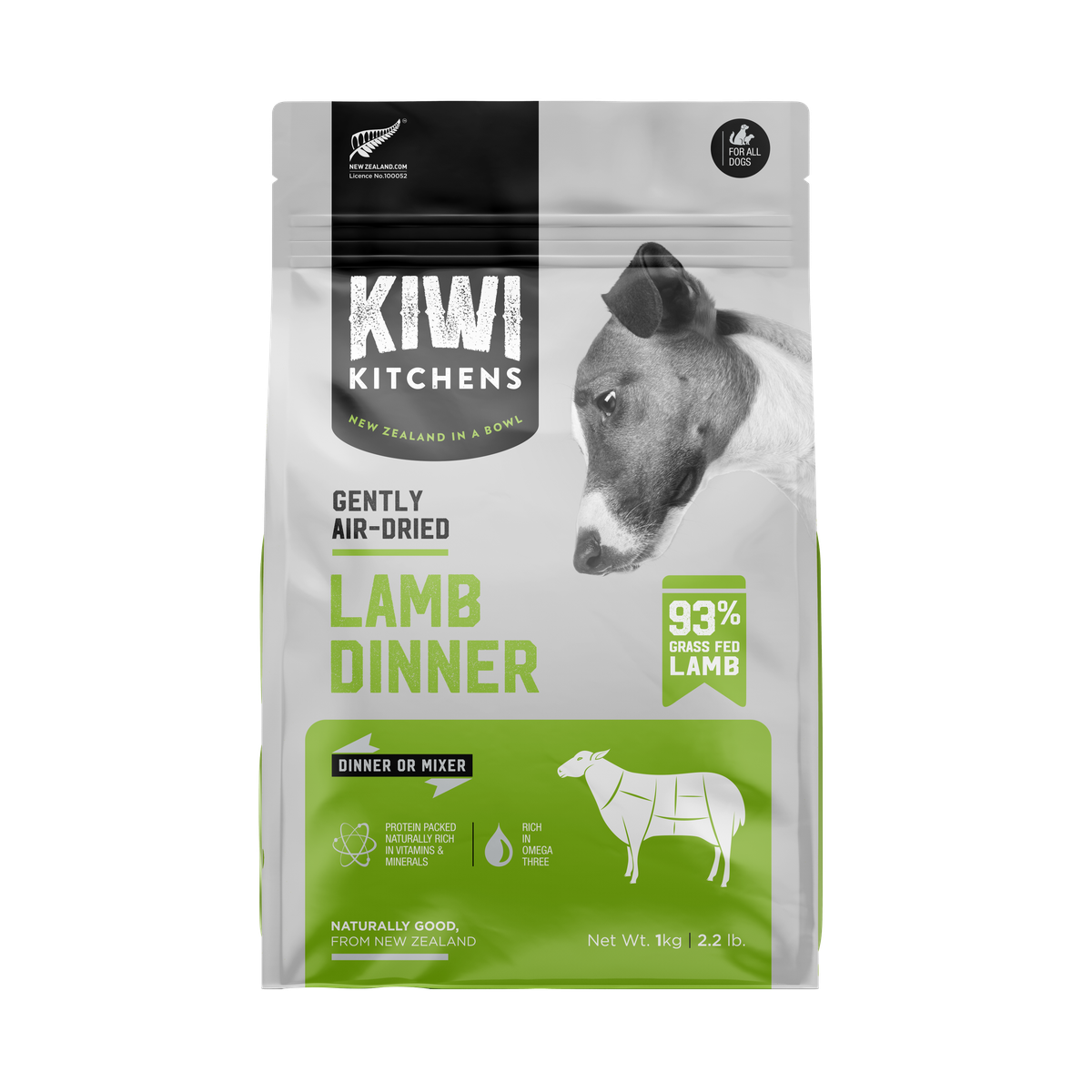 Kiwi Kitchens Air-Dried Dog Dinner