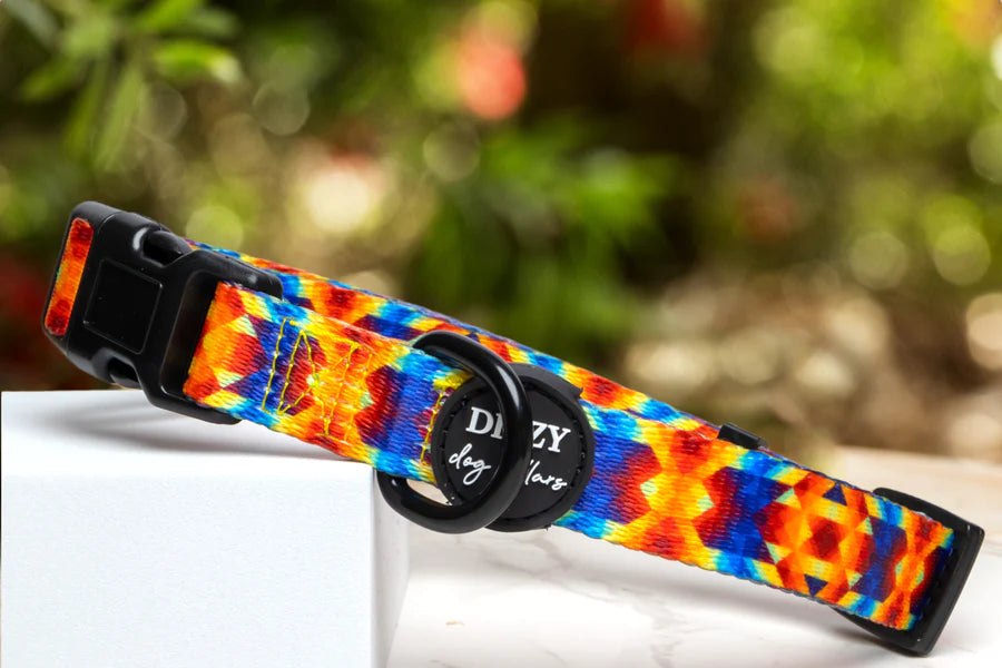 Kaleidoscope Value Range Dog Collar *