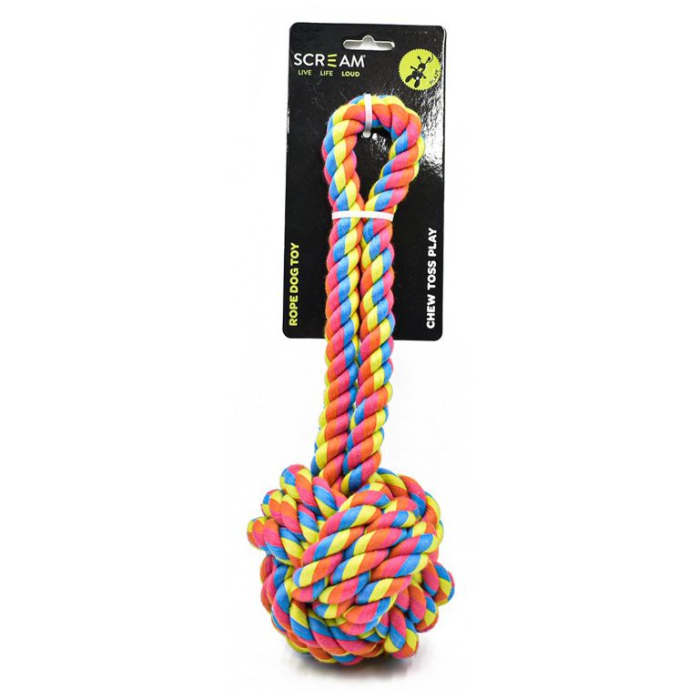 Scream Rope Fist Tug Toy